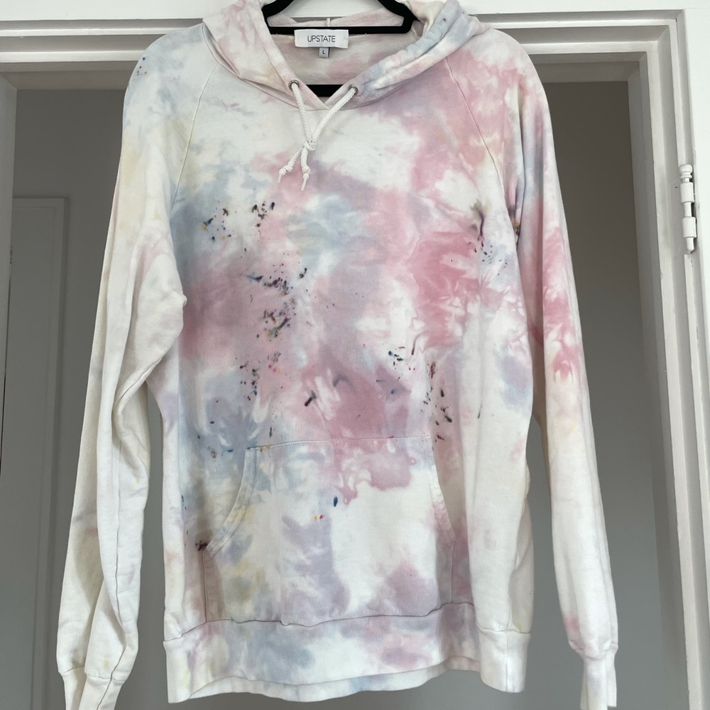 Upstate hand dyed hoodie